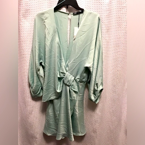 Zara Dresses & Skirts - Zara mint dress NWT